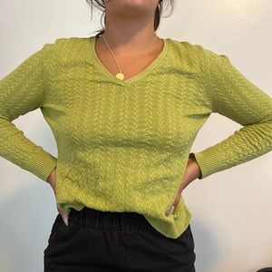 talbotts cute green top